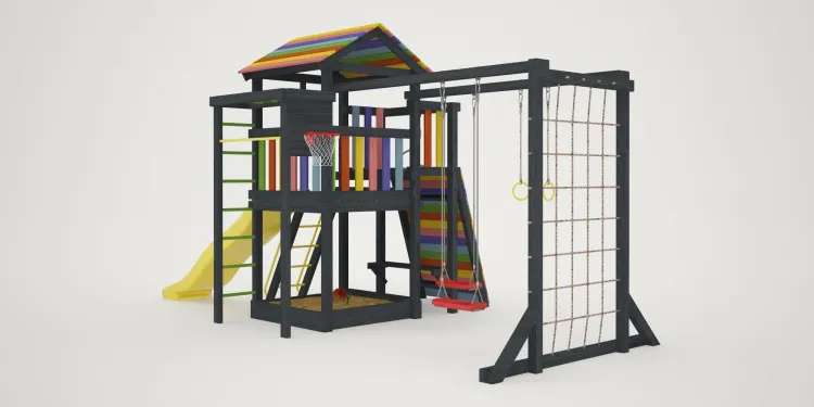 Детская площадка Савушка 4 (BLACK) Детская площадка Савушка 4 (BLACK)