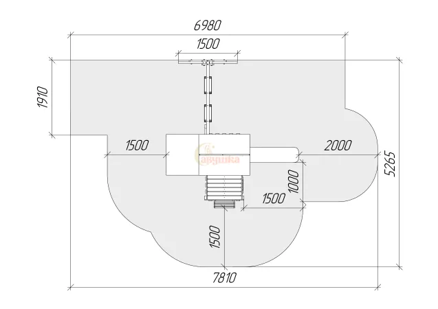 Детская площадка Савушка TooSun (Тусун) 5 Детская площадка Савушка TooSun (Тусун) 5