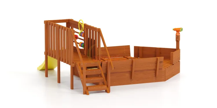 Игровой комплекс Песочный дворик Савушка-4 Игровой комплекс Песочный дворик Савушка-4