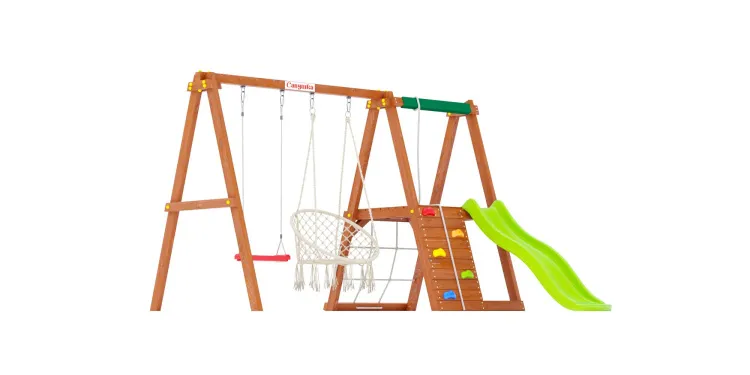 Детская площадка Савушка TooSun (Тусун) 1 с плетеным креслом