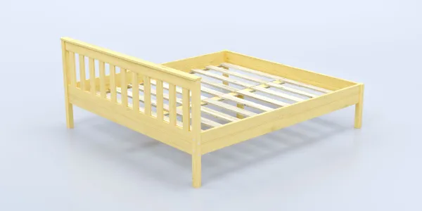 Кровать Савушка-10, 180х200, WOOD (без окрашивания)