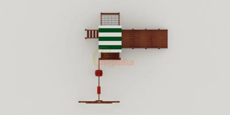 Детская площадка Савушка Мастер 2 (Махагон) 4 сезона