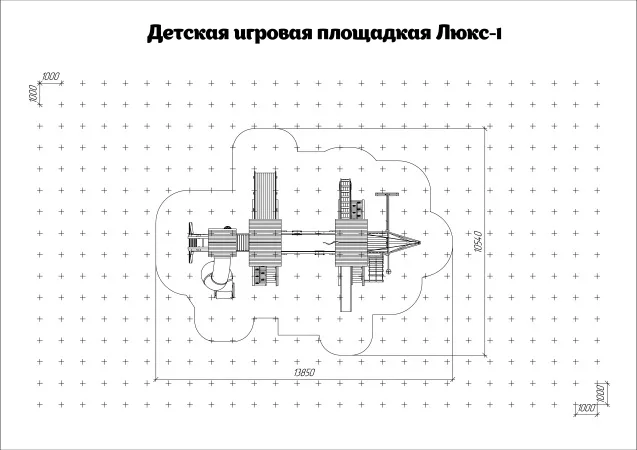 Детская площадка Савушка Люкс 1