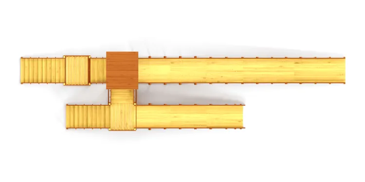 Зимняя горка Савушка Зима 9/4