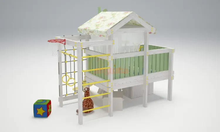 Игровой комплекс Савушка Baby 3 оливковый Игровой комплекс Савушка Baby 3 оливковый