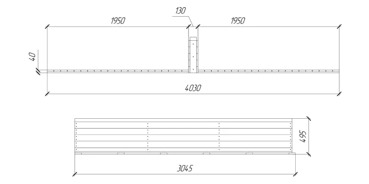 Выкат для зимней горки Савушка Зима 12.1 (18 м)