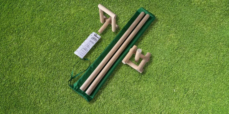 Игра Савушка Городки в чехле (Зеленый)