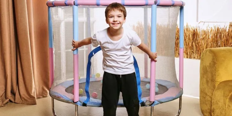 Батут детский DFC A.KOU KIDS 48" (122 см) с сеткой