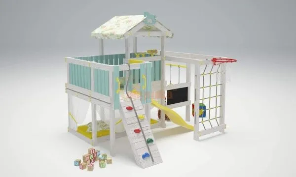 Игровой комплекс Савушка Baby 8 голубой Игровой комплекс Савушка Baby 8 голубой