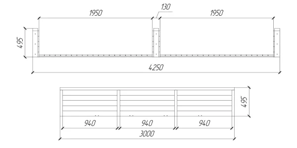 Выкат для зимней горки Савушка Зима 12.2 (18 м) Выкат для зимней горки Савушка Зима 12.2 (18 м)