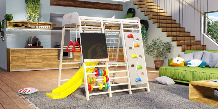 Детская игровая площадка Савушка Непоседа 3 oak Детская игровая площадка Савушка Непоседа 3 oak