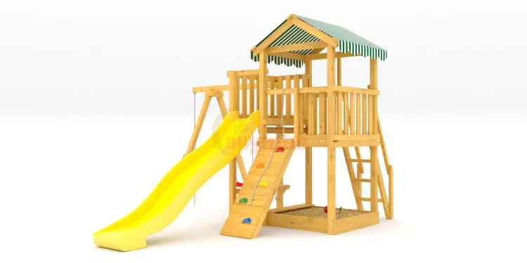 Детская площадка Савушка Мастер 1 ® Plus (горка 3 метра)