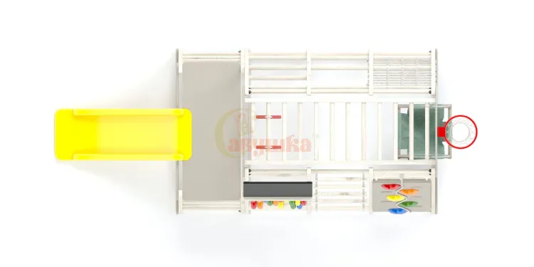 Детская игровая площадка Савушка Непоседа 6 oak