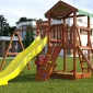 Детская площадка Савушка Мастер 2 (Махагон) Plus (горка 3 метра)