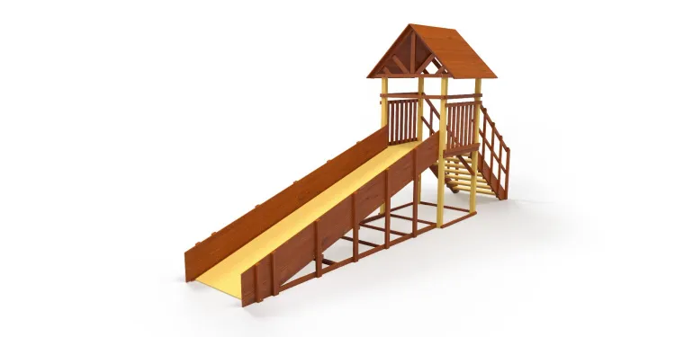 Зимняя горка Савушка Зима 5/1 (ширина ската 1,25м)