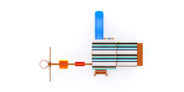 Детская площадка Савушка TooSun (Тусун) 10 (синий)