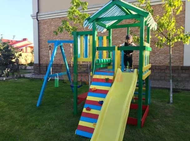 Детская площадка Савушка Мастер 4 COMFORT Plus Детская площадка Савушка Мастер 4 COMFORT Plus