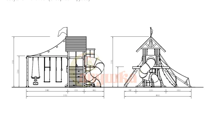 Детская площадка Савушка Люкс 13