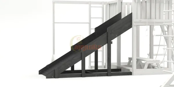 Скат деревянный для Савушка 1-3, 3 м (Black) Скат деревянный для Савушка 1-3, 3 м (Black)