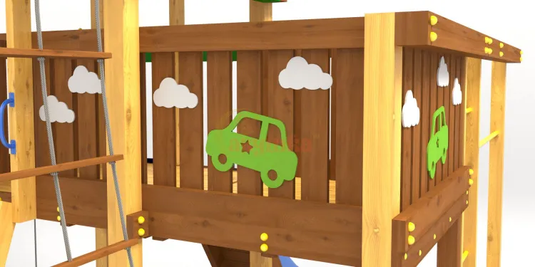 Набор декоративных элементов Облачка