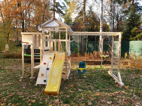 Детская площадка Савушка Мастер 4 (4 сезона) Детская площадка Савушка Мастер 4 (4 сезона)