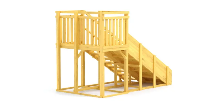 Зимняя горка Савушка Зима Wood 3 Зимняя горка Савушка Зима Wood 3