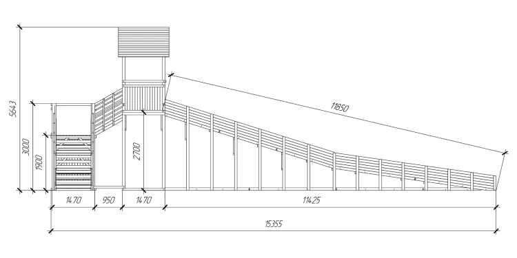 Зимняя горка Савушка Зима 10 Зимняя горка Савушка Зима 10