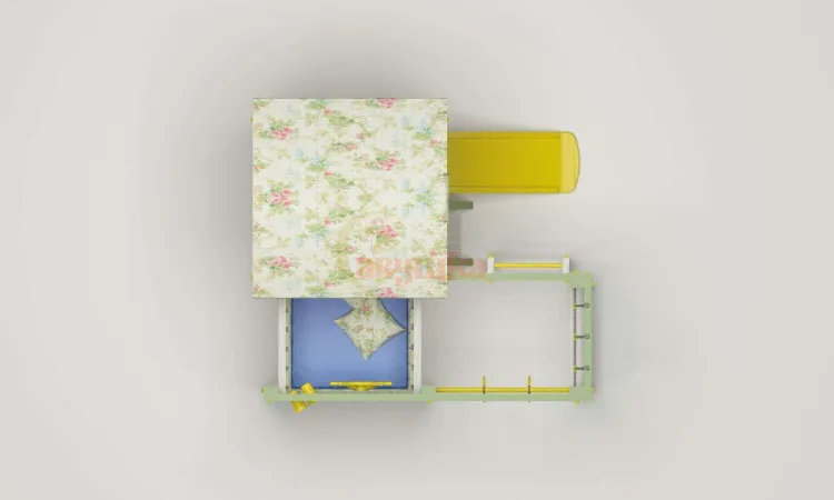 Игровой комплекс Савушка Baby 1 оливковый