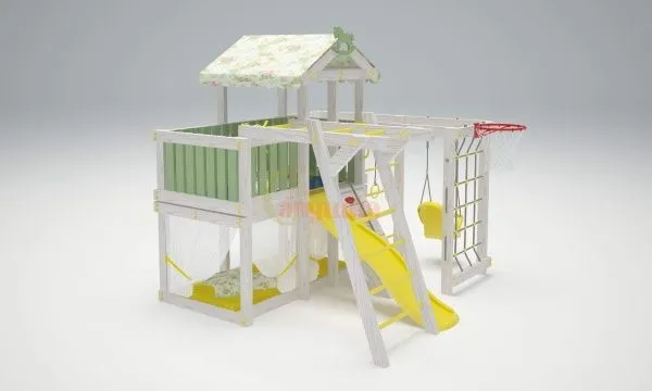 Игровой комплекс Савушка Baby 5 оливковый Игровой комплекс Савушка Baby 5 оливковый