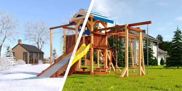 Детская площадка Савушка 4 Сезона 10 Детская площадка Савушка 4 Сезона 10