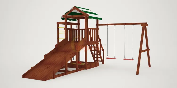 Детская площадка Савушка Мастер 5 (Махагон) 4 сезона Детская площадка Савушка Мастер 5 (Махагон) 4 сезона