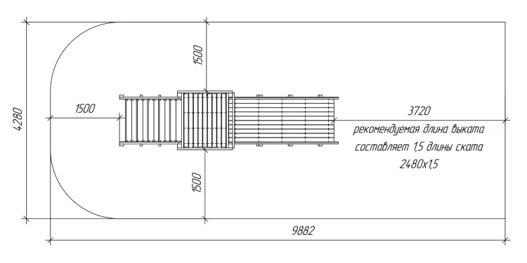 Зимняя горка Савушка Зима 1