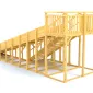 Зимняя горка Савушка Зима Wood 6