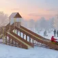 Зимняя горка Савушка Зима 9/4