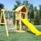 Детская площадка Савушка Мастер 7 с плетеным креслом