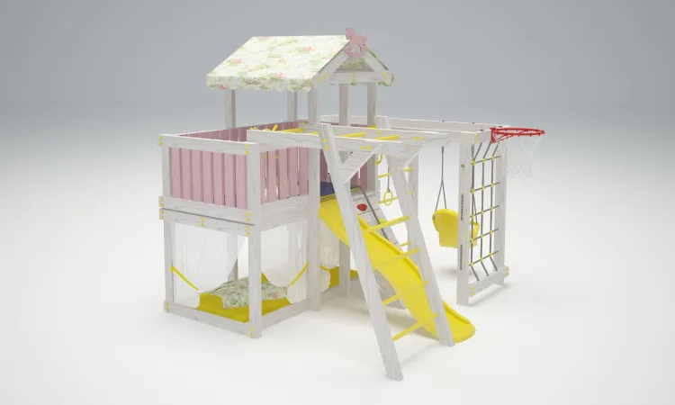 Игровой комплекс Савушка Baby 5 розовый