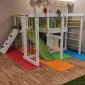 Игровой комплекс Савушка Baby 8 оливковый