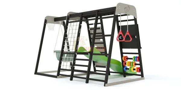 Детская игровая площадка Савушка Непоседа 9 nero