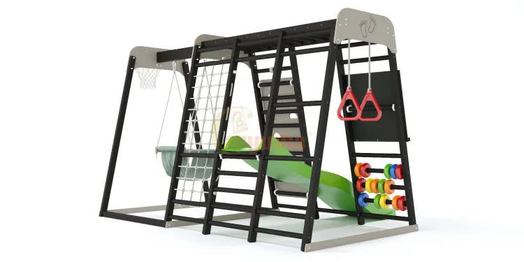 Детская игровая площадка Савушка Непоседа 9 nero