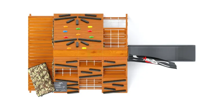 Спортивный домик Савушка База-3 (Милитари) с креслом