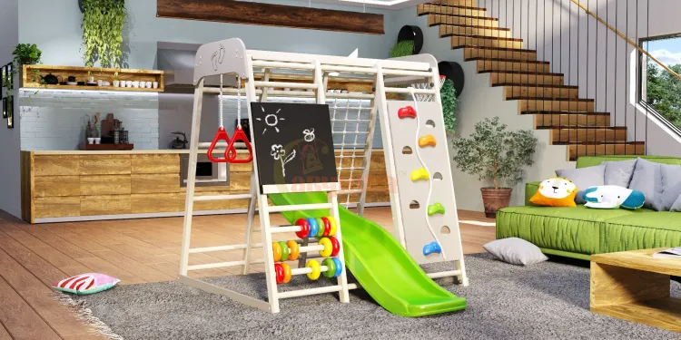 Детская игровая площадка Савушка Непоседа 4 oak