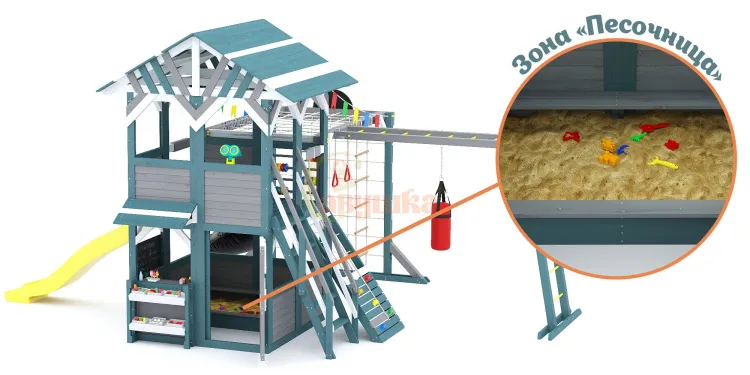 Детская площадка Савушка PlayHouse-2
