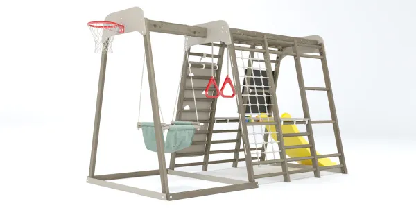 Детская игровая площадка Савушка Непоседа 8 shiitake