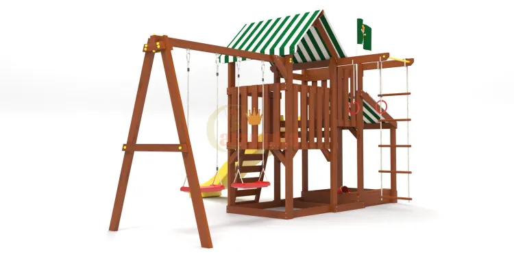 Детская площадка Савушка TooSun (Тусун) 3 Plus с песочницей