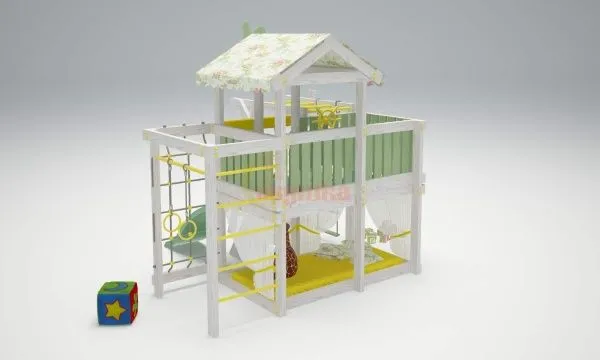 Игровой комплекс Савушка Baby 4 оливковый Игровой комплекс Савушка Baby 4 оливковый