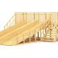 Зимняя горка Савушка Зима Wood 4/1