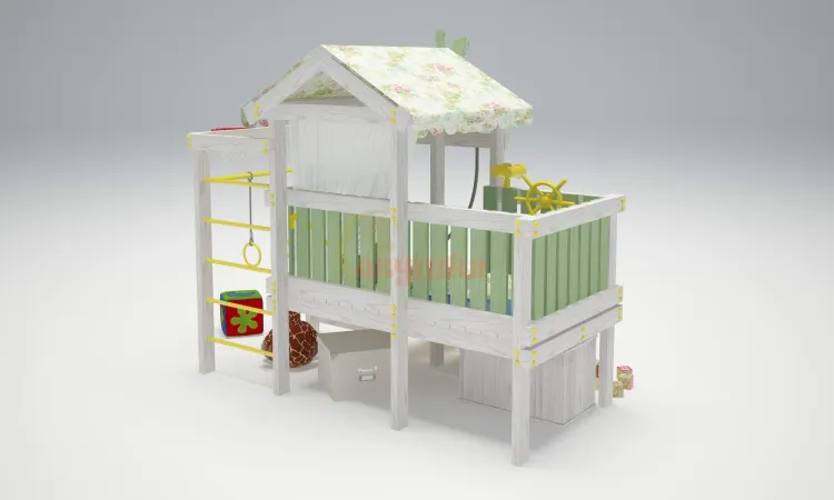 Игровой комплекс Савушка Baby 3 оливковый Игровой комплекс Савушка Baby 3 оливковый