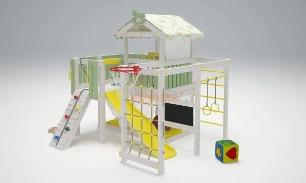 Игровой комплекс Савушка Baby 8 оливковый Игровой комплекс Савушка Baby 8 оливковый