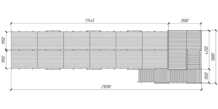 Зимняя горка Савушка Зима 12 с местом для хранения