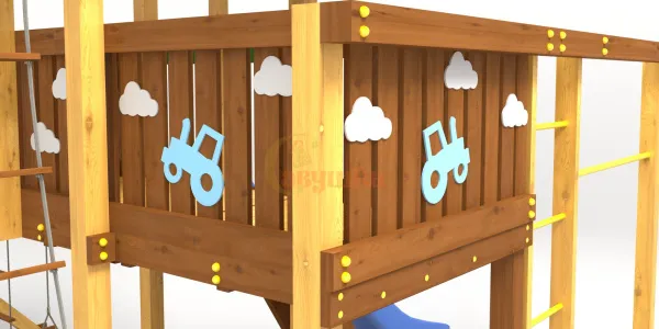 Декоративный элемент Трактор